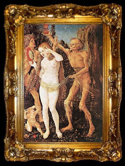 framed  Hans Baldung Grien Three Ages of the Woman and the Death, ta009-2